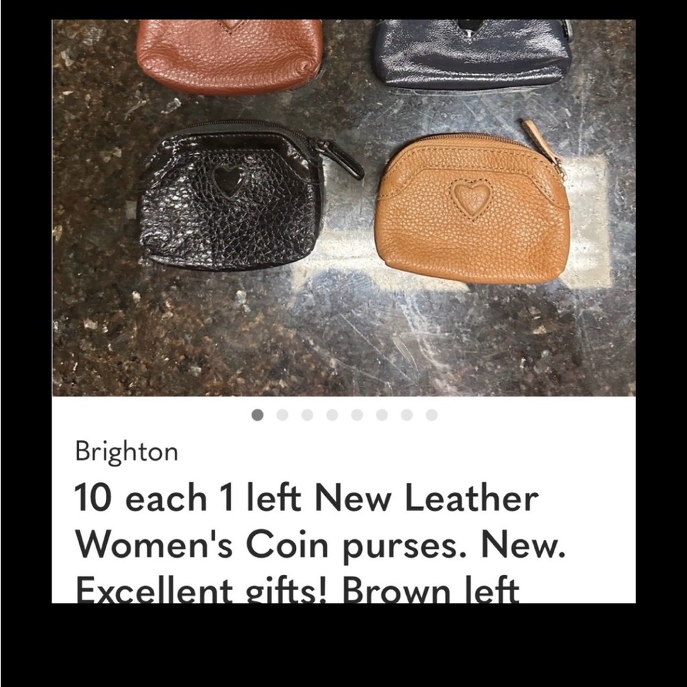 Brighton Women's Leather Coin Purses
- Brown, Tan, and Dark Brown